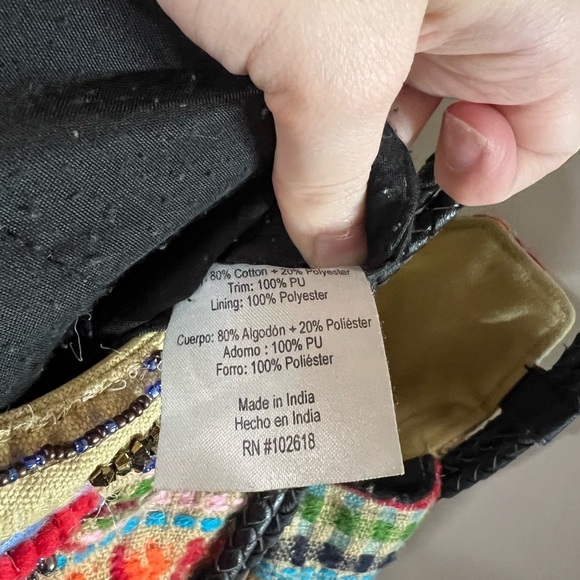 Big Buddha Beaded Tote Bag - Picture 7 of 9